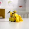 PAW Patrol , Rubble’s buldozerio žaislinis sunkvežimis su kolekcionuojama veiksmo figūrėle, tvariai mąstantys žaislai berniukams ir mergaitėms nuo 3 metų