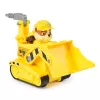 PAW Patrol , Rubble’s buldozerio žaislinis sunkvežimis su kolekcionuojama veiksmo figūrėle, tvariai mąstantys žaislai berniukams ir mergaitėms nuo 3 metų