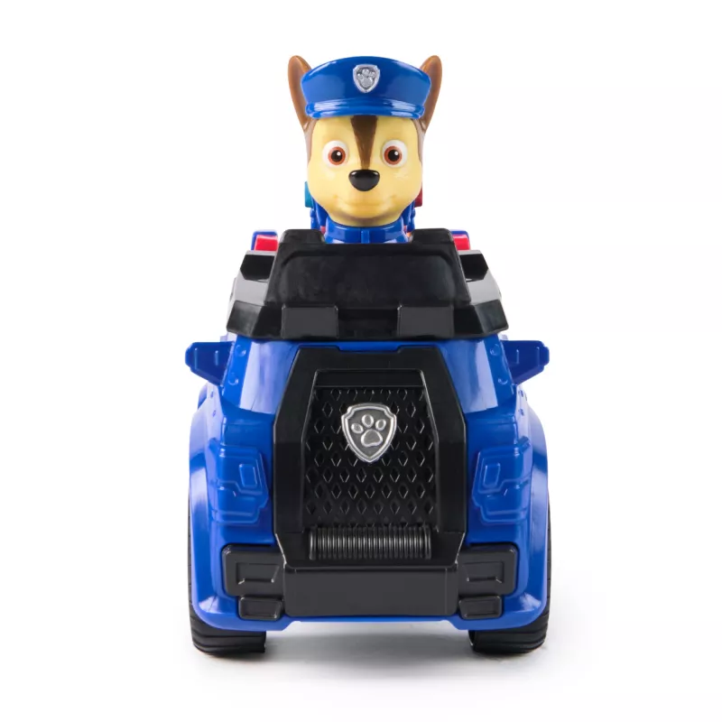 PAW Patrol , Chase’o patrulinis kreiseris, žaislinis automobilis su kolekcionuojama figūrėle, tvariai sukurtas vaikų žaislas berniukams ir mergaitėms nuo 3 metų