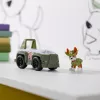 Transporto priemonė PAW Patrol Tracker’s Jungle Rescue Vehicle žalia plastikinė