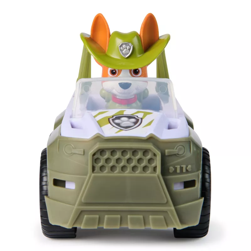 Transporto priemonė PAW Patrol Tracker’s Jungle Rescue Vehicle žalia plastikinė