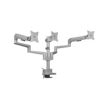 Monitoriaus laikiklis ICY BOX IB-MS525-T 30 colių pilkas sidabrinis spaustukas/grometas