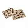 Medinis labirinto stalo žaidimas Ravensburger BRIO Labyrinth Boards, juoda, 273×228×9 mm, nuo 6 metų