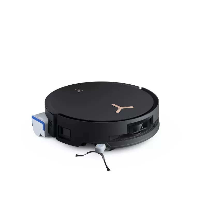 Robotų dulkių siurblys Ecovacs Deebot X8 Pro Omni, juoda, dulkių maišelis 0,22 l, veikimo laikas 145 min, ličio jonų 6400 mAh