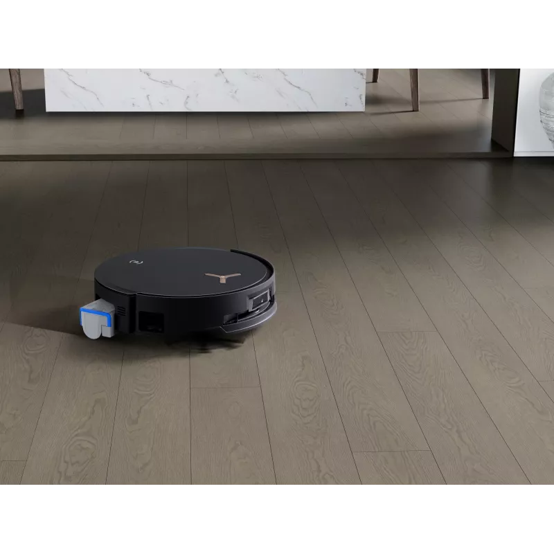 Robotų dulkių siurblys Ecovacs Deebot X8 Pro Omni, juoda, dulkių maišelis 0,22 l, veikimo laikas 145 min, ličio jonų 6400 mAh