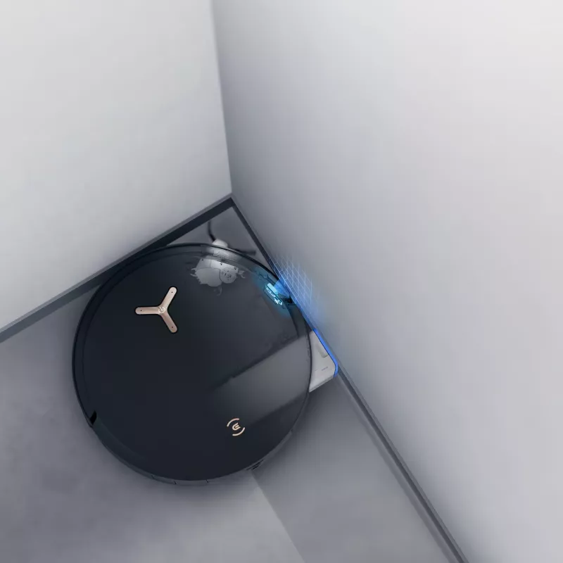 Robotų dulkių siurblys Ecovacs Deebot X8 Pro Omni, juoda, dulkių maišelis 0,22 l, veikimo laikas 145 min, ličio jonų 6400 mAh