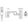 TAE-F laidas DSL/VDSL Goobay 51233