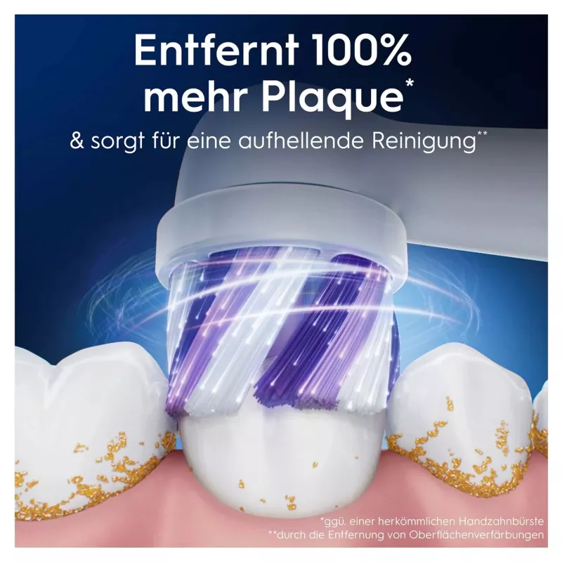 Oral-B 373210 dantų šepetėlio galvutė 2 vnt. Balta