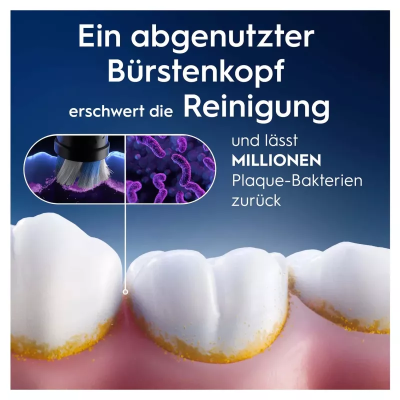 Oral-B 373210 dantų šepetėlio galvutė 2 vnt. Balta