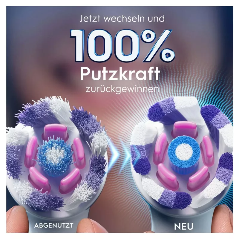 Oral-B 373210 dantų šepetėlio galvutė 2 vnt. Balta