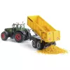 Žaislinis traktorius Siku Fendt 939 su Joskin priekaba, metalinis 1:32 mastelio