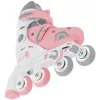 Vaikiškos mokymosi pačiūžos GLOBBER 2 in 1 dydis 30–33 rožinės – reguliuojamos pradedančiųjų inline/quad komplektas