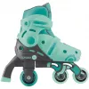 Pačiūžos GLOBBER Learning Skates 2 in 1 26–29 dydžio mėtinės — reguliuojamos vaikiškos mokymosi pačiūžos