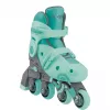Pačiūžos GLOBBER Learning Skates 2 in 1 26–29 dydžio mėtinės — reguliuojamos vaikiškos mokymosi pačiūžos