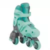 Pačiūžos GLOBBER Learning Skates 2 in 1 26–29 dydžio mėtinės — reguliuojamos vaikiškos mokymosi pačiūžos