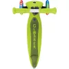 Paspirtukas GLOBBER Go-Up Active Lights — reguliuojamas aukštis, LED lemputės, laimo spalva