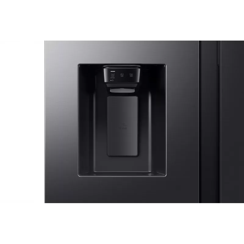 Samsung RS70F64KDF šaldytuvas su šaldomąja kamera šone, laisvai stovintis, 640 l, juodas