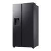 Šaldytuvas Samsung Series 7 RS70F66KCF šalia vienas kito Laisvai pastatomas 634 L Juodas