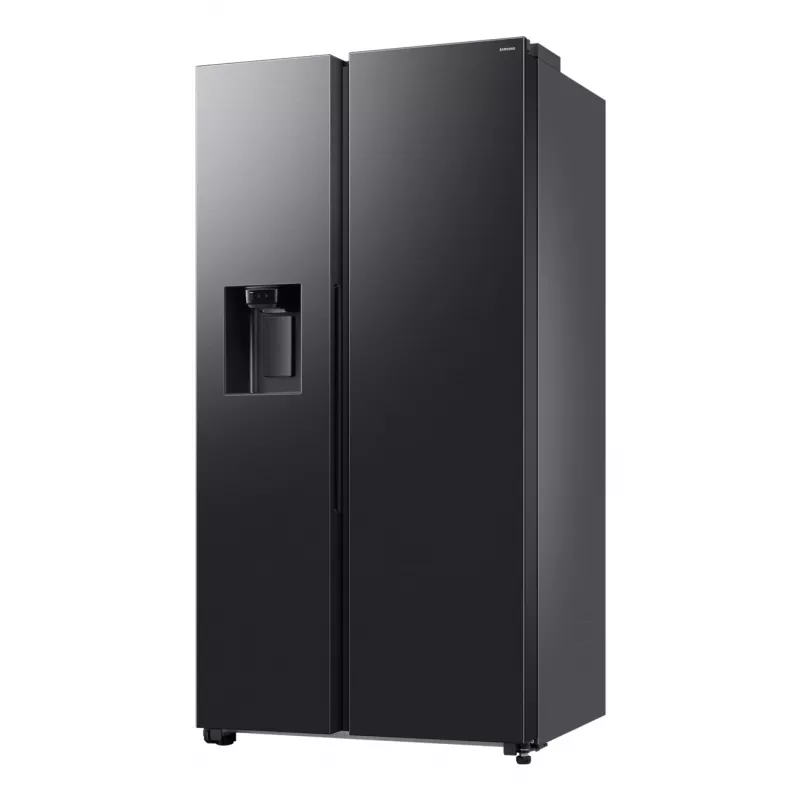 Šaldytuvas Samsung Series 7 RS70F66KCF šalia vienas kito Laisvai pastatomas 634 L Juodas