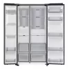 Šaldytuvas Samsung Series 7 RS70F66KCF šalia vienas kito Laisvai pastatomas 634 L Juodas