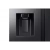 Šaldytuvas Samsung Series 7 RS70F66KCF šalia vienas kito Laisvai pastatomas 634 L Juodas