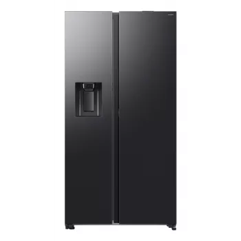 Samsung RS80F64KEF šaldytuvas-šaldiklis šoninis Laisvai pastatomas 640 L Juoda