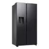 Samsung RS80F64KEF šaldytuvas-šaldiklis šoninis Laisvai pastatomas 640 L Juoda