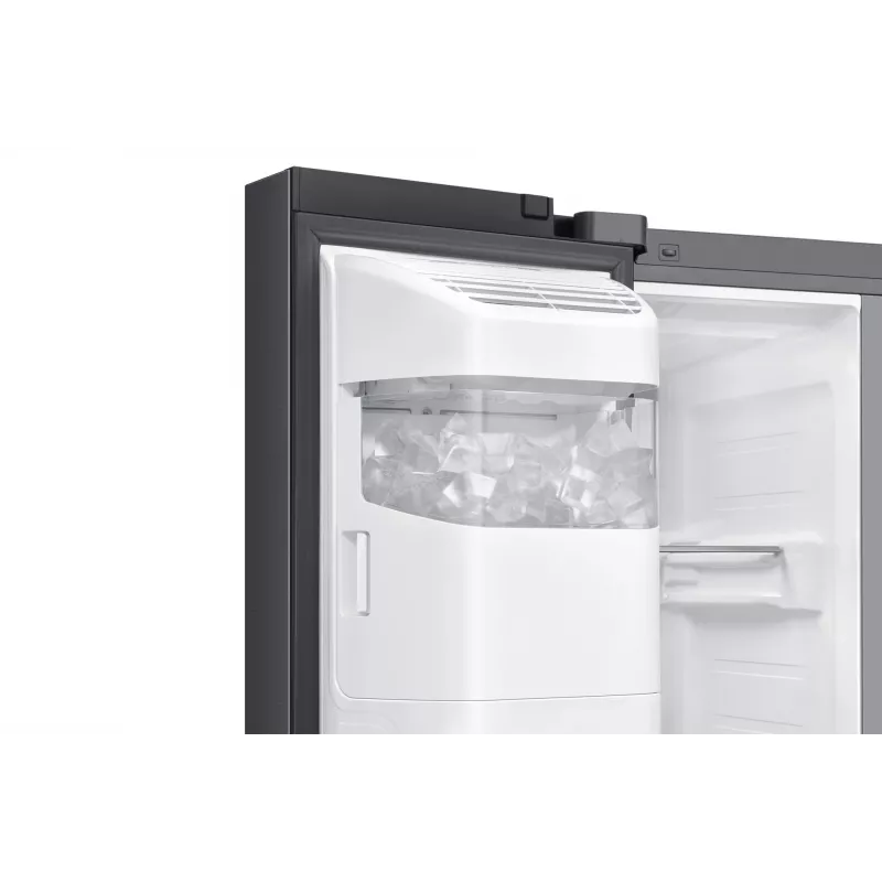 Samsung RS80F64KEF šaldytuvas-šaldiklis šoninis Laisvai pastatomas 640 L Juoda