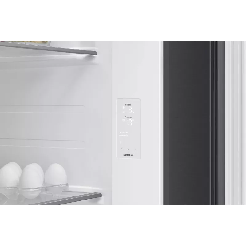 Samsung RS80F64KEF šaldytuvas-šaldiklis šoninis Laisvai pastatomas 640 L Juoda
