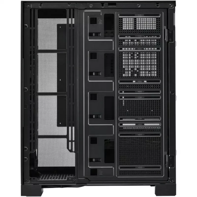 Didelės bokšto formos kompiuterio korpusas Fortron FSP U500-B juodos spalvos
