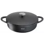 Keptuvė Tefal Trattoria E2187274 apvali juoda aliuminio 28 cm