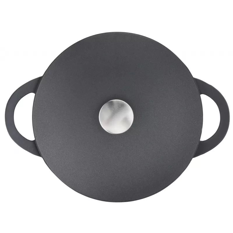 Keptuvė Tefal Trattoria E2187274 apvali juoda aliuminio 28 cm