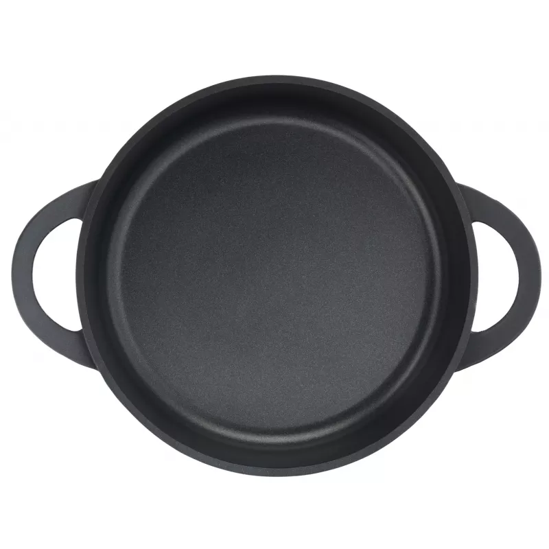 Keptuvė Tefal Trattoria E2187274 apvali juoda aliuminio 28 cm