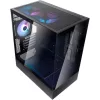 Kompiuterio korpusas Sidabrinėstone Technology Lucid 04 ATX juodas