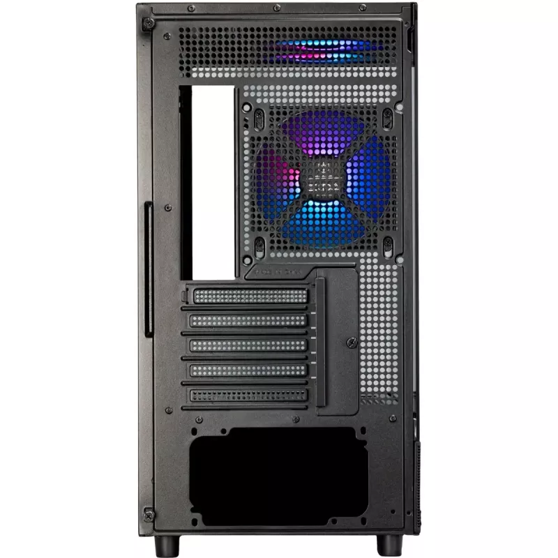 Kompiuterio korpusas Sidabrinėstone Technology Lucid 04 ATX juodas
