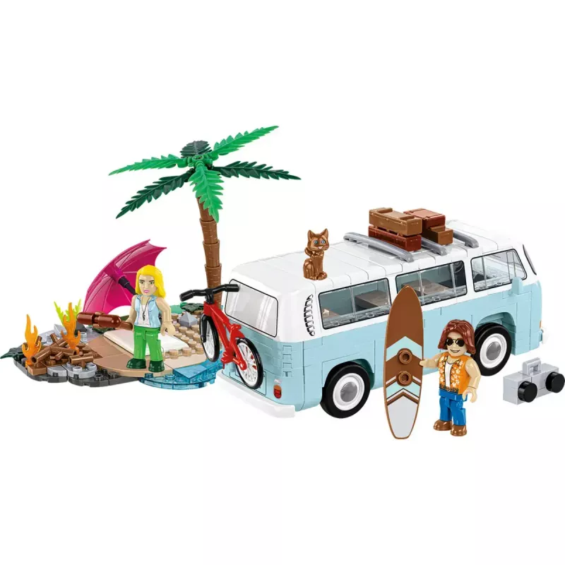 Konstruktorius Cobi Volkswagen T2a mastelis 1:35 modelio rinkinys — kolekcinis kaladėlių rinkinys