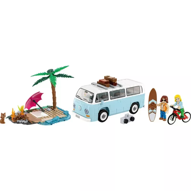 Konstruktorius Cobi Volkswagen T2a mastelis 1:35 modelio rinkinys — kolekcinis kaladėlių rinkinys