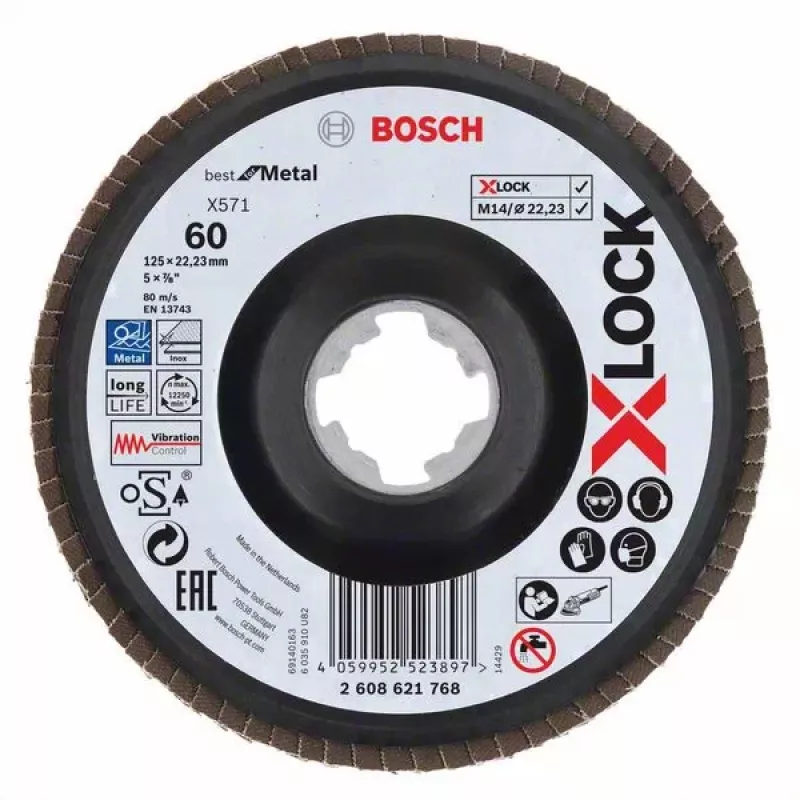 Bosch X571 Best for Metal šlifavimo diskas