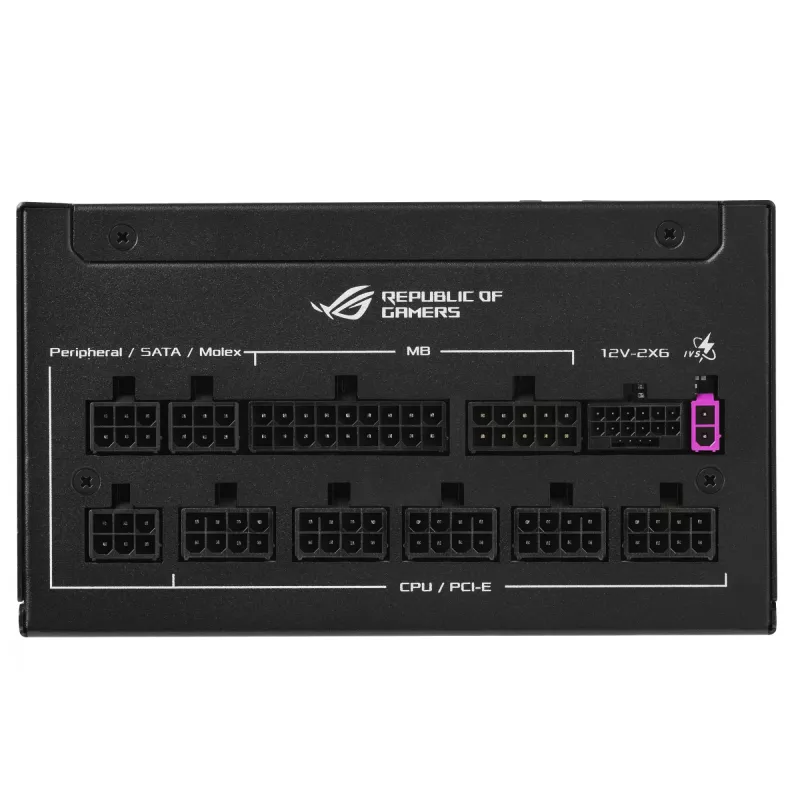 ASUS ROG -STRIX-850P-GAMING maitinimo blokas 850 W 20+4 kontaktų ATX ATX juodas