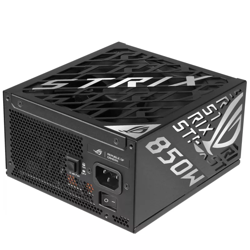 ASUS ROG -STRIX-850P-GAMING maitinimo blokas 850 W 20+4 kontaktų ATX ATX juodas