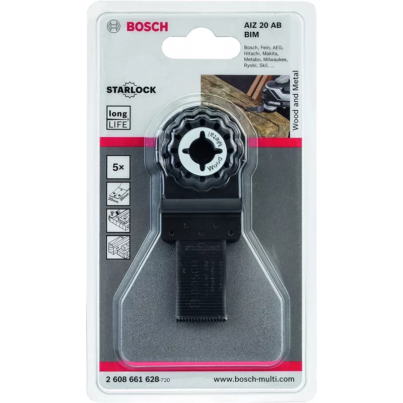 Daugiafunkcio įrankio priedas Bosch 2608661628 Suderinamas su Bosch įrankiais