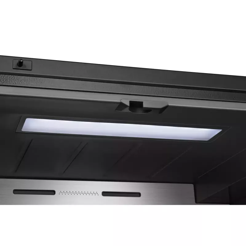 Šaldytuvas Hisense Cross door RQ760N4IFE – laisvai pastatomas, daugiaduris, 577 L bendras tūris, juodos spalvos