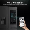 Šaldytuvas Hisense Cross door RQ760N4IFE – laisvai pastatomas, daugiaduris, 577 L bendras tūris, juodos spalvos
