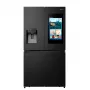 Šaldytuvas Hisense Cross door RQ760N4IFE – laisvai pastatomas, daugiaduris, 577 L bendras tūris, juodos spalvos