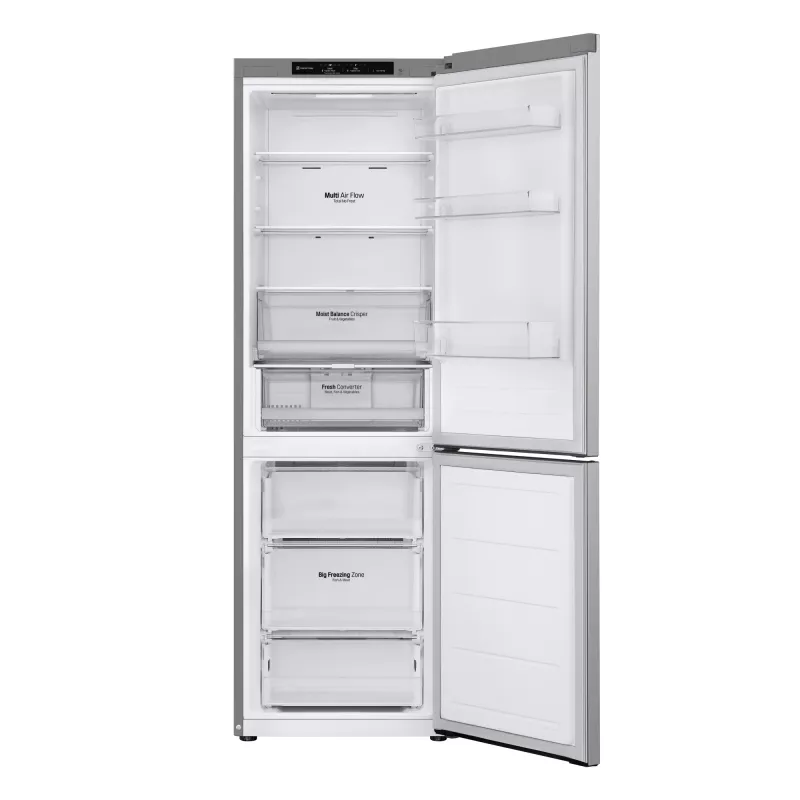 LG GBV3100CPY.APYQEUR šaldytuvas-šaldiklis Laisvai pastatomas 344 L Sidabrinis