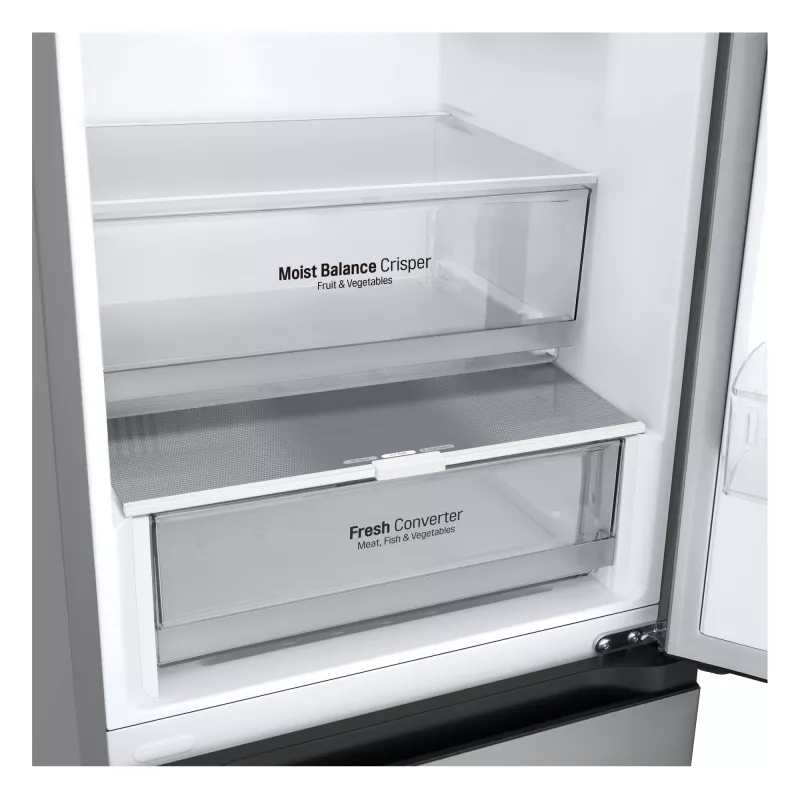 LG GBV3100CPY.APYQEUR šaldytuvas-šaldiklis Laisvai pastatomas 344 L Sidabrinis