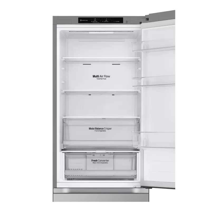 LG GBV3100CPY.APYQEUR šaldytuvas-šaldiklis Laisvai pastatomas 344 L Sidabrinis