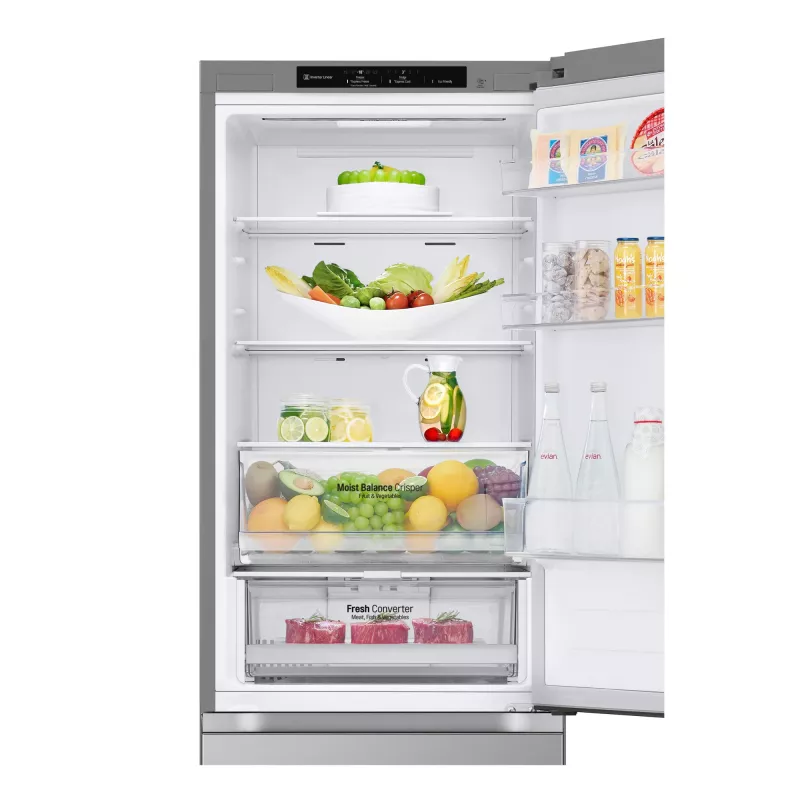LG GBV3100CPY.APYQEUR šaldytuvas-šaldiklis Laisvai pastatomas 344 L Sidabrinis