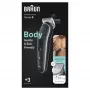 Braun BodyGroomer kūno kirpimo mašinėlė 5 BG5350 su SkinShield technologija ir 2 priedais