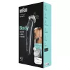 Braun BodyGroomer kūno kirpimo mašinėlė 5 BG5340 su SkinShield technologija ir 2 priedais